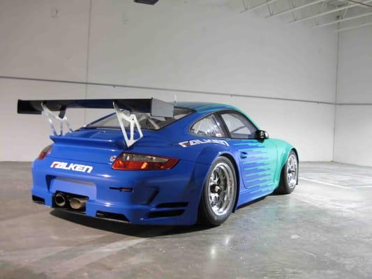 Full Wrap, originally white Falken's Race Porsche for American Lamans Race Series