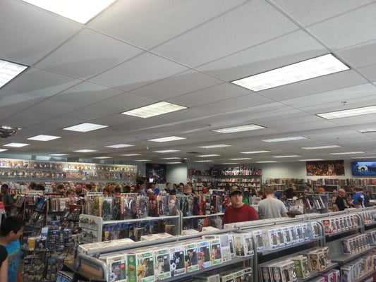 The new location is HUGE! FREE COMIC BOOK DAY 2015!!!!!