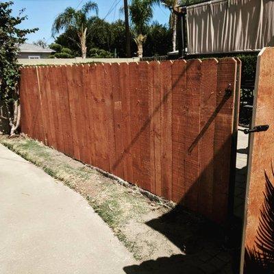 Residential Wood Fencing