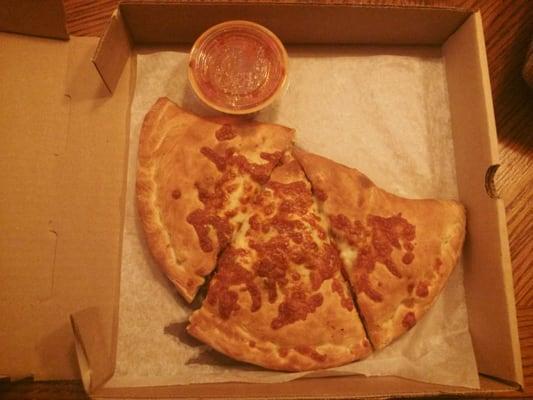 All Meat Calzone