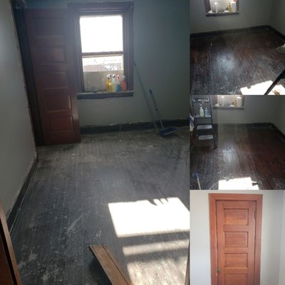 After construction clean up