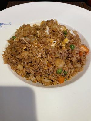 Combination hibachi rice