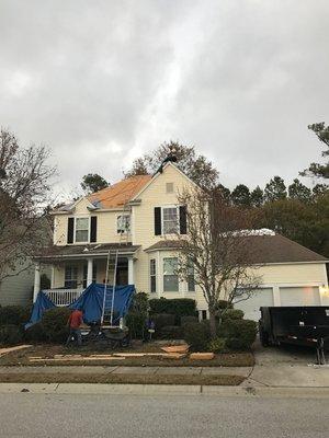 Re-Roof in Mount Pleasant