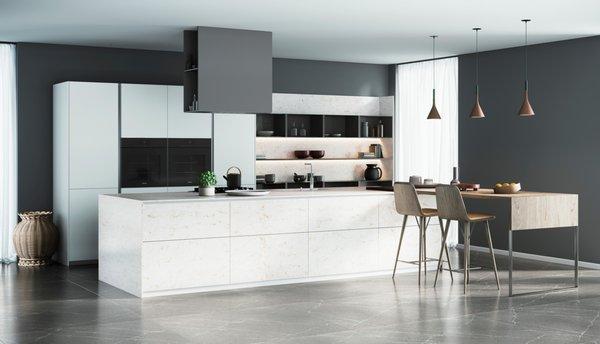 Kitchen Countertops from Quartzforms available @colorstoneus