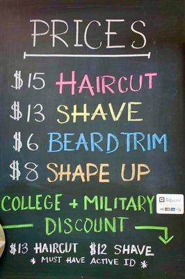 Prices