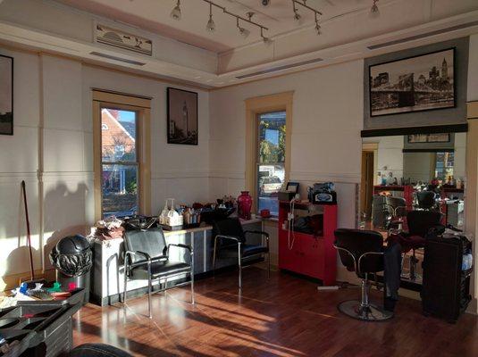 Zsuzsanna's Studio, in the morning light.