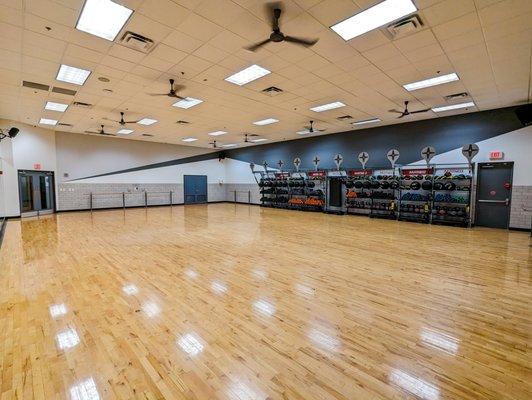 Mountainside Fitness group fitness studio