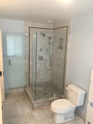 Shower and bathroom remodeling