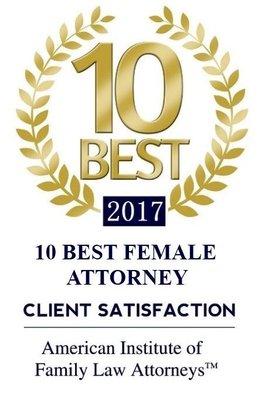 Riley Perry received this honor from the American Institute of Family Law Attorneys