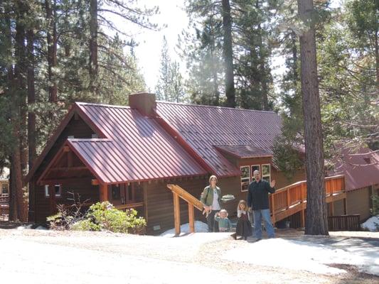 The front of the church, on Cutthroat Ave.