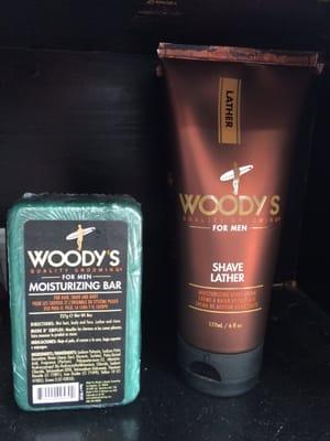 Woodys body and shave lather