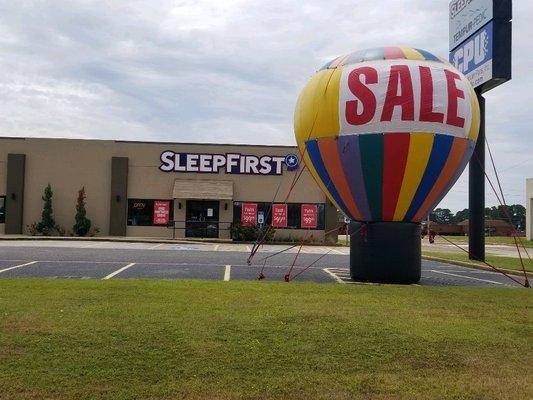 Huge mattress sale at Sleep First Longview Texas