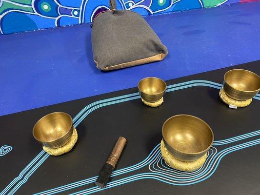 Tibetan singing bowls