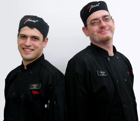 Chef Noah Lobdell and Chef Curtis Goudy