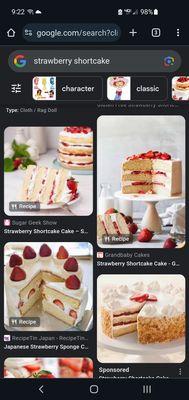 A quick Google search for Strawberry Shortcake