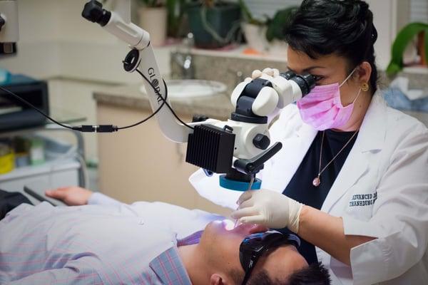 Digital microscope reveals everything | Advanced Dentistry Renton | Dr. Rochelle Nguyen DMD