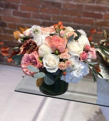 Custom Apricot Arrangement