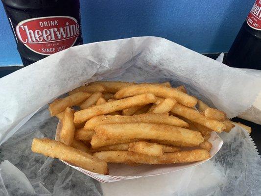 Fries and Cheerwine