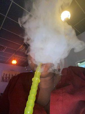 Blue mist hookah