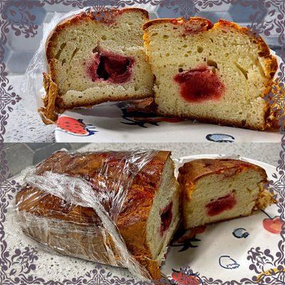 ~Raspberry Pound Loaf :: Purely Delicious~