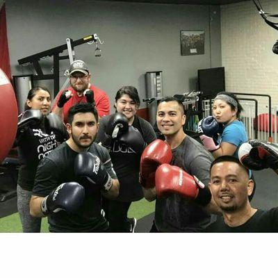 Adult Kickboxing class