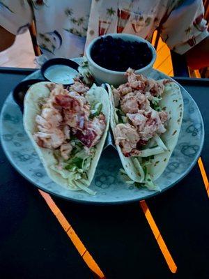 lobster tacos