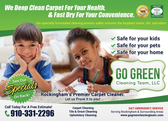 Go Green Cleaning Team