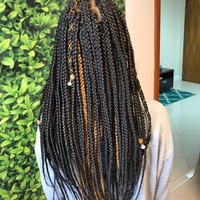 Box Braids Medium