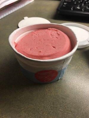 Strawberry sorbetto