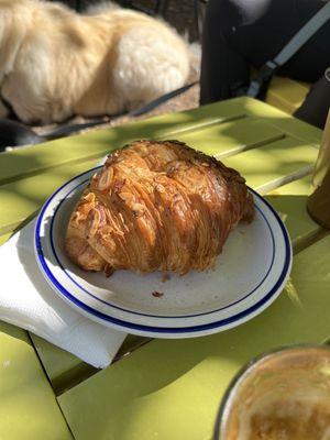 Almond croissant