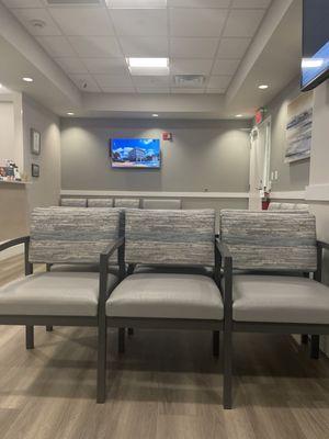 Patient waiting area