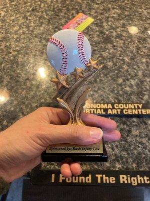 Baseball trophy