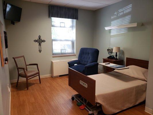 Private patient room