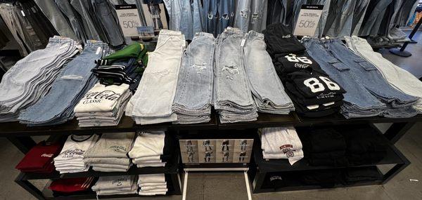 Women's denim, BOGO 50%