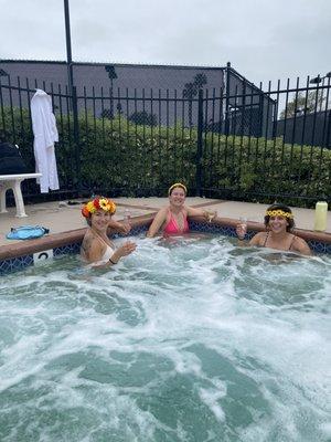 Hot tub was great!