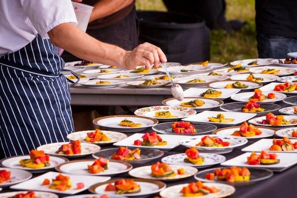 Bon Events can help you choose your caterer and menus with over 40 years experience in the culinary arts field! (Photo Mike Seroni)