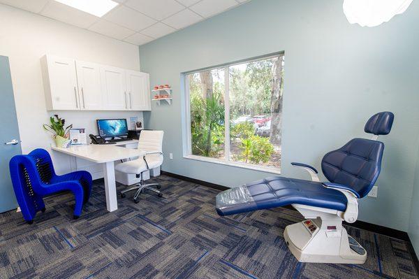 Enjoy the comfort of our exam rooms during your complimentary orthodontic exam.