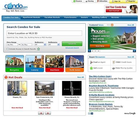 Website Design for Condo.com