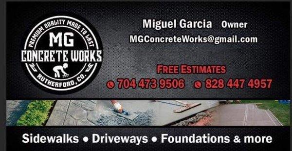 MG Concrete Works