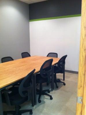 2 conference rooms with 7' white boards