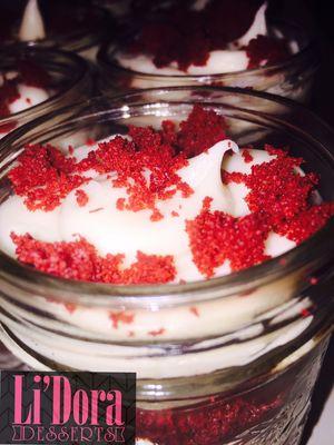 Red Velvet Jars