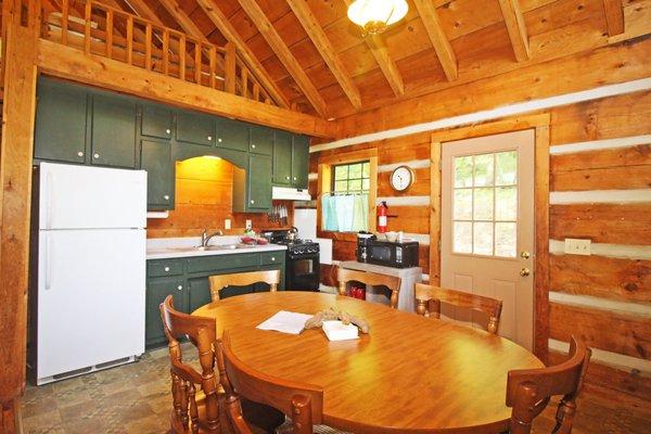 Cabin #1 Kitchen (pre-renovation)