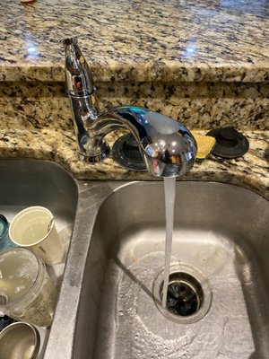 New faucet (single stream)