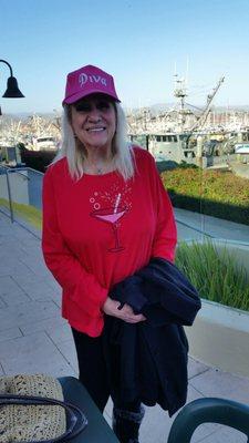 Mama's 88th birthday last year.   She loved the Ventura Harbor.