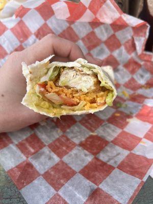 Honey mustard stack wrap