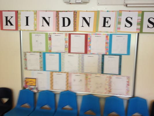 Kindness Project for 4s Class