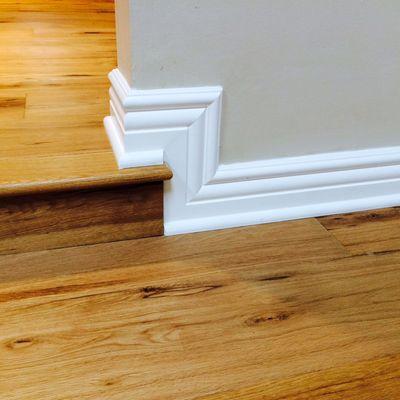 Baseboards installation