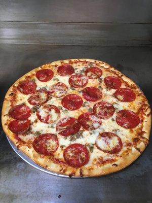 Classic 16" Sausage and Pepperoni on a New York Crust