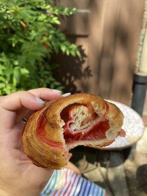 Guava Cream cheese croissant - delicious