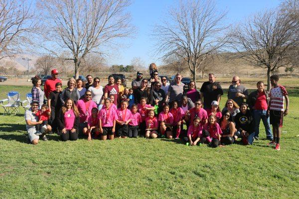 Soccer Family 2017 at the Bakersfield Section 10 Playoffs